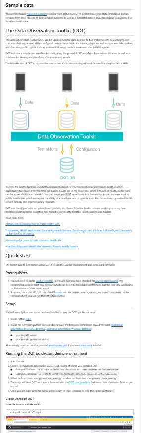 Case Study:DOT Documentation Optimization